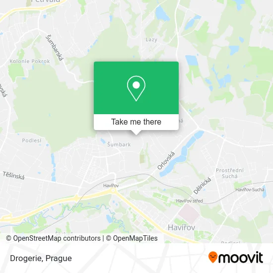 Карта Drogerie