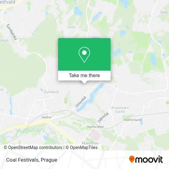 Карта Coal Festivals