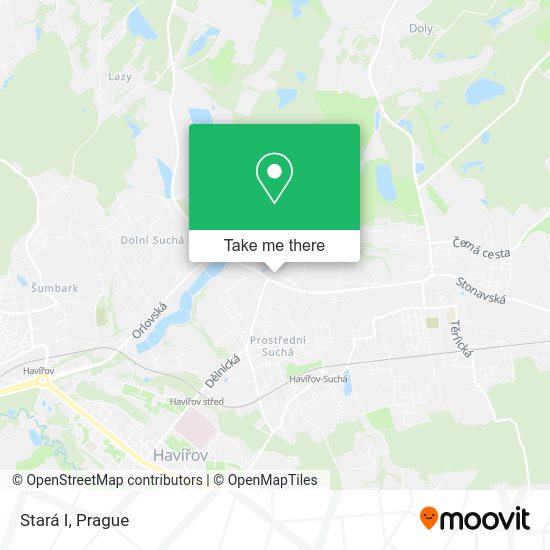 Карта Stará I