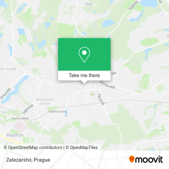 Карта Zelezarstvi