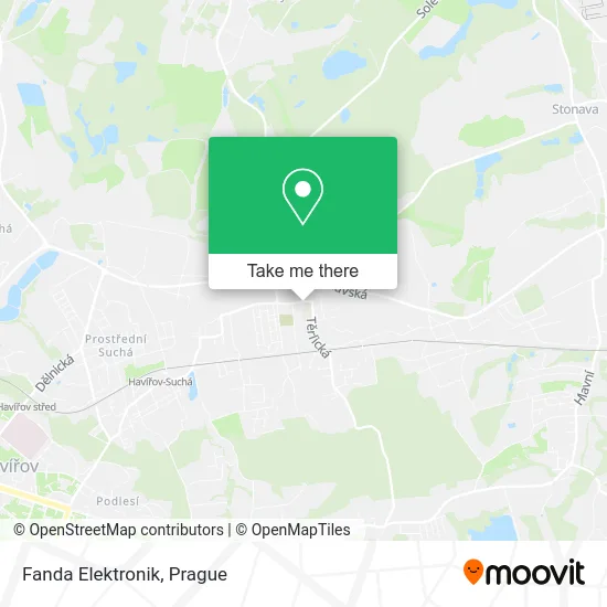 Fanda Elektronik map