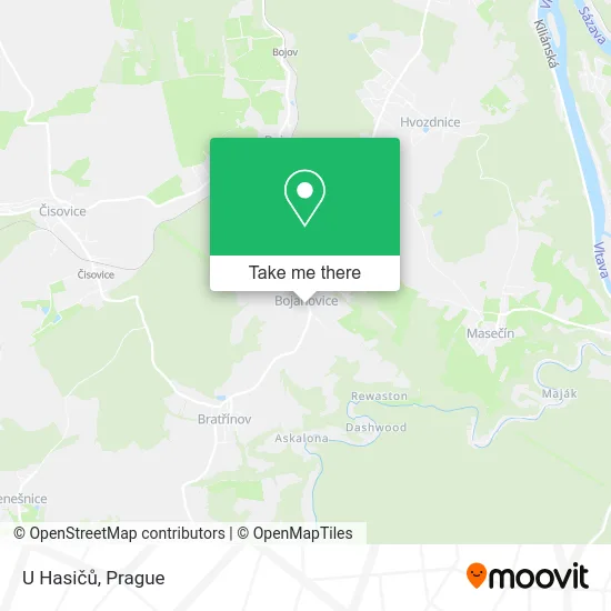 Карта U Hasičů