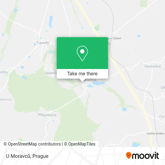 Карта U Moravců