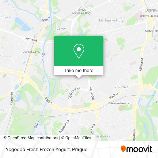 Карта Yogodoo Fresh Frozen Yogurt