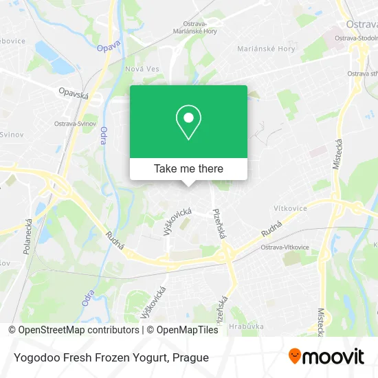 Карта Yogodoo Fresh Frozen Yogurt
