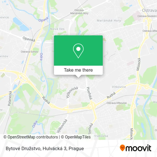 Bytové Družstvo, Hulvácká 3 map