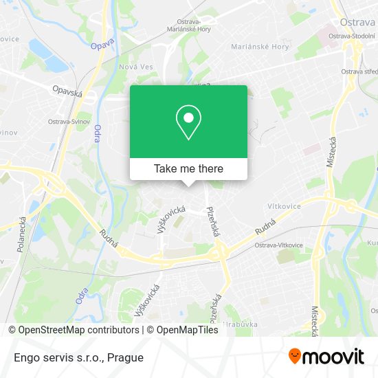 Карта Engo servis s.r.o.