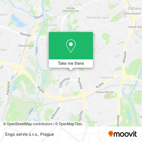 Карта Engo servis s.r.o.