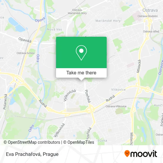 Eva Prachařová map