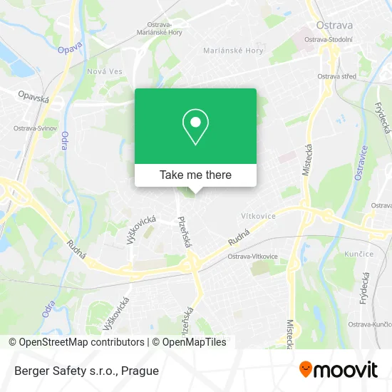 Карта Berger Safety s.r.o.