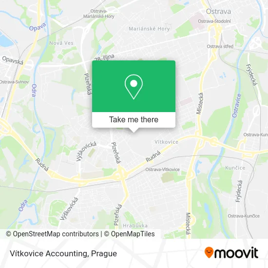 Карта Vítkovice Accounting