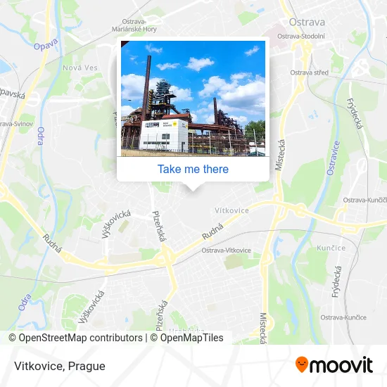 Карта Vitkovice