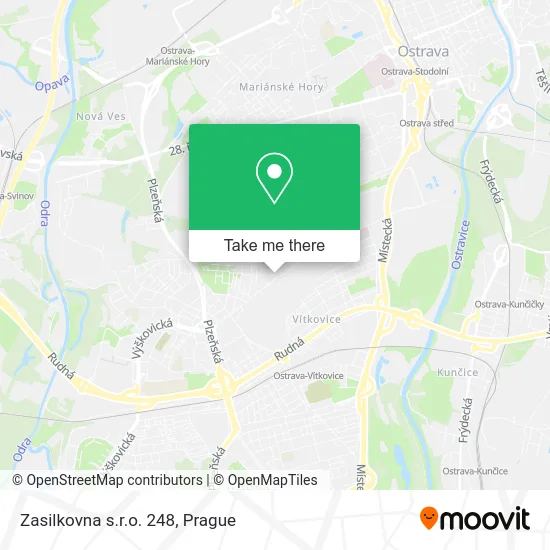 Карта Zasilkovna s.r.o. 248