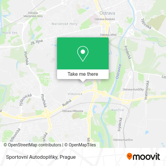 Карта Sportovní Autodoplňky