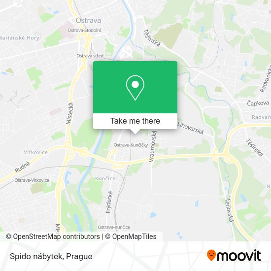 Карта Spido nábytek