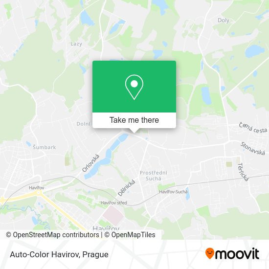 Карта Auto-Color Havirov