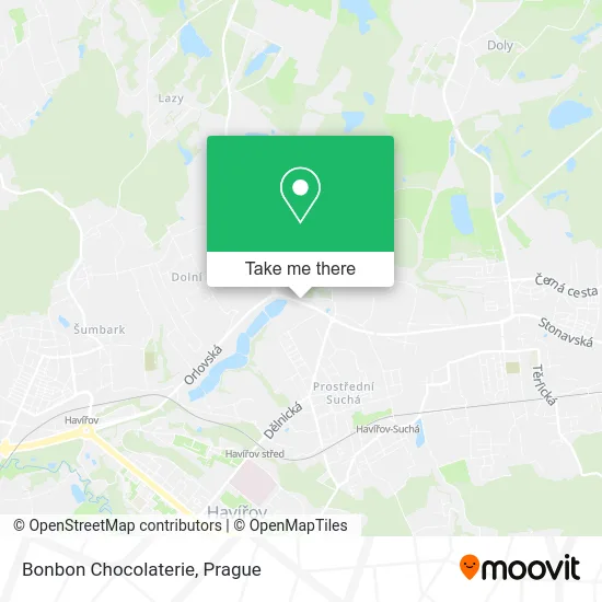 Карта Bonbon Chocolaterie