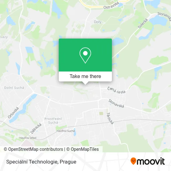 Карта Speciální Technologie