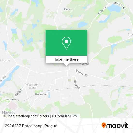 Карта 2926287 Parcelshop