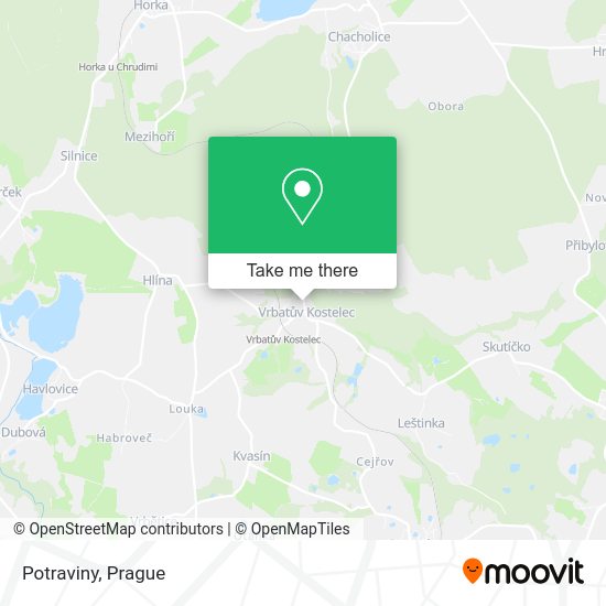 Карта Potraviny