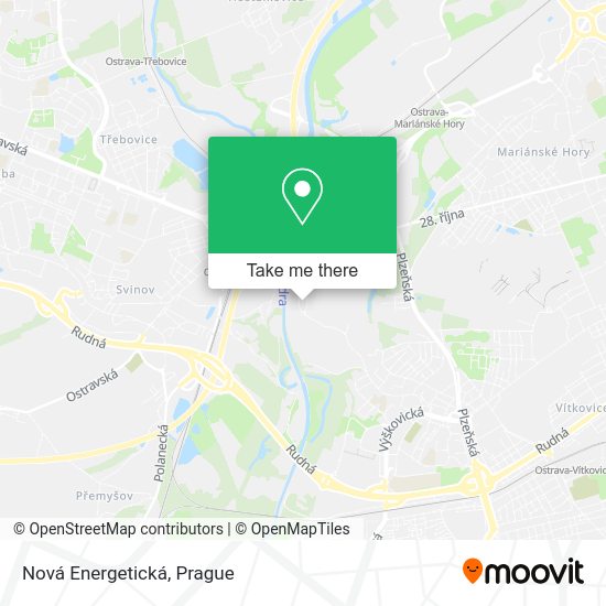 Карта Nová Energetická