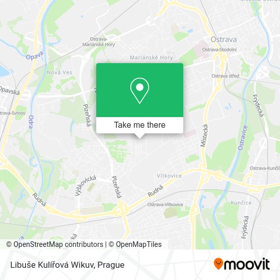 Карта Libuše Kulířová Wikuv