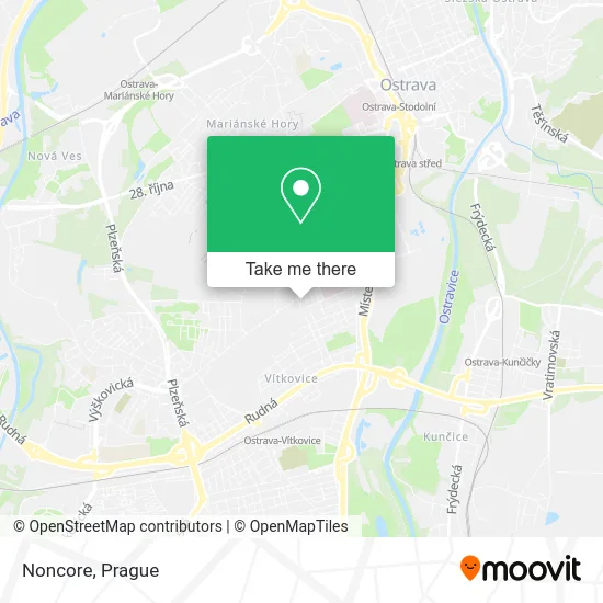 Noncore map