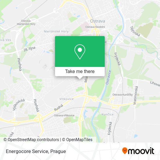 Карта Energocore Service