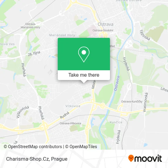 Карта Charisma-Shop.Cz