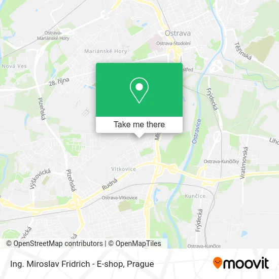 Карта Ing. Miroslav Fridrich - E-shop