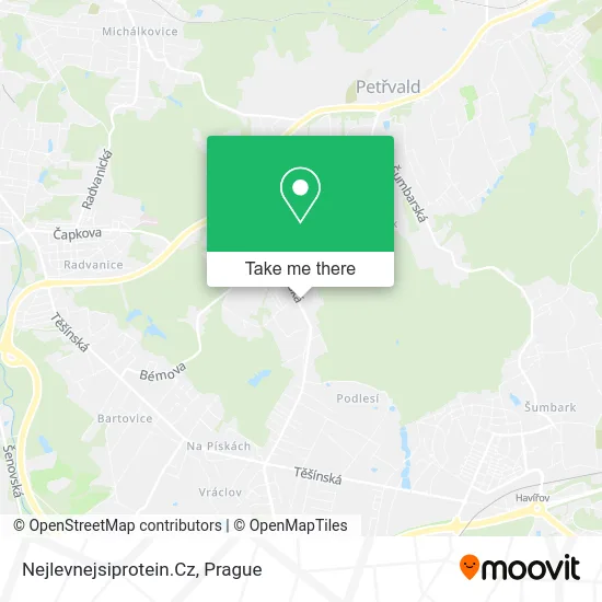 Карта Nejlevnejsiprotein.Cz