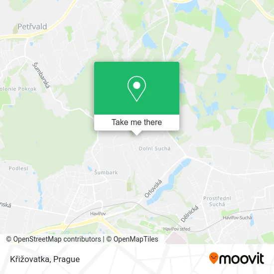 Křižovatka map
