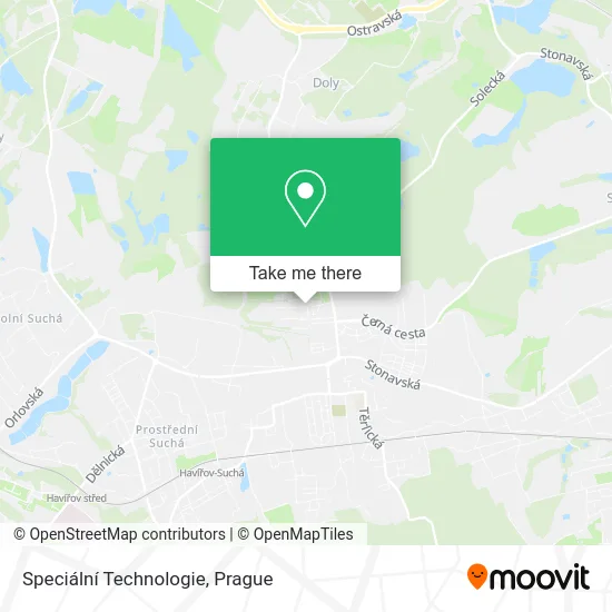 Карта Speciální Technologie