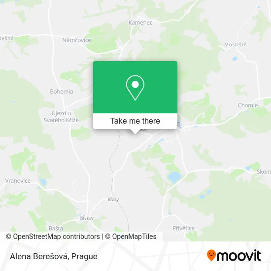 Карта Alena Berešová