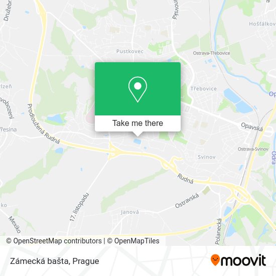 Карта Zámecká bašta