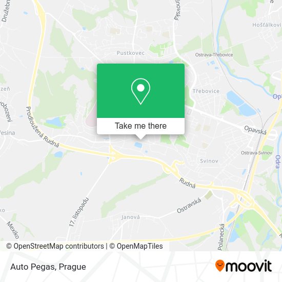 Карта Auto Pegas