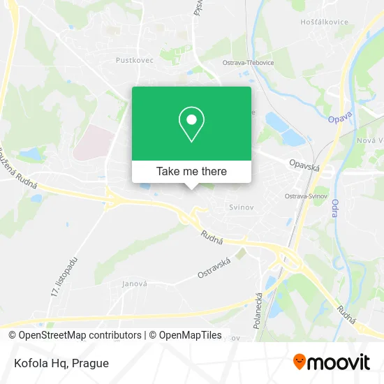 Карта Kofola Hq