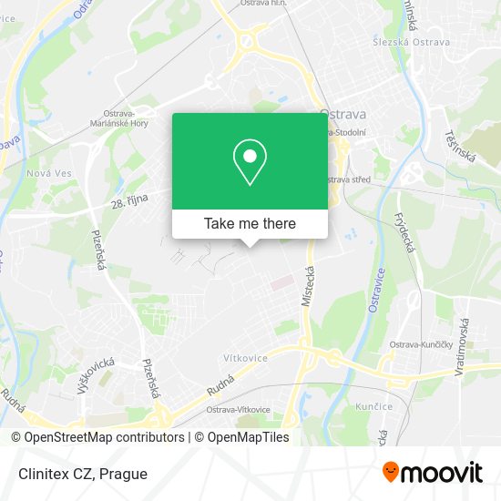 Карта Clinitex CZ