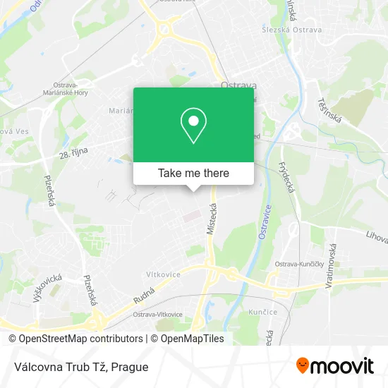 Карта Válcovna Trub Tž