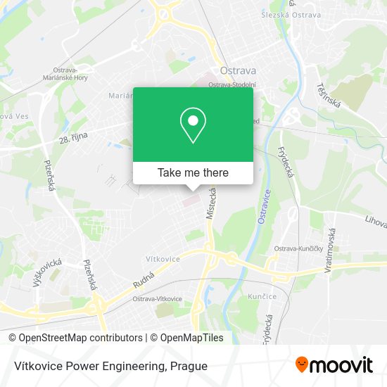 Карта Vítkovice Power Engineering