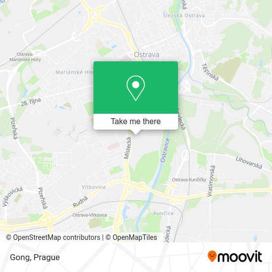 Карта Gong