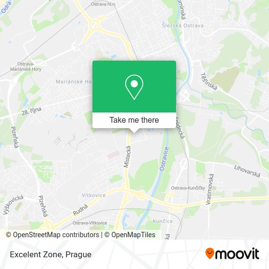 Карта Excelent Zone