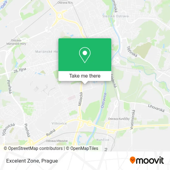 Карта Excelent Zone