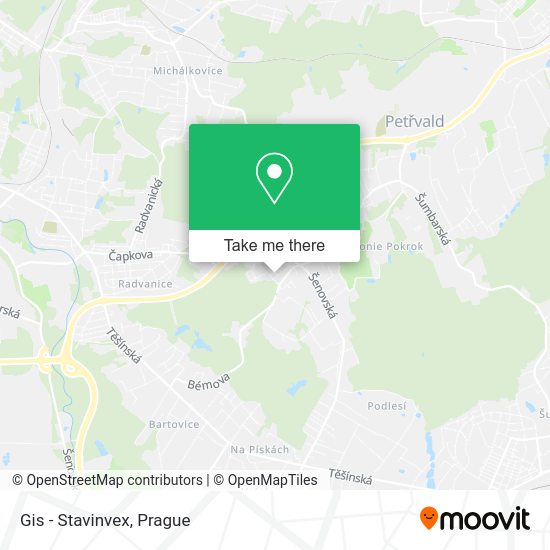 Карта Gis - Stavinvex