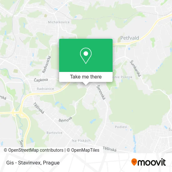 Карта Gis - Stavinvex