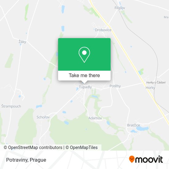 Карта Potraviny