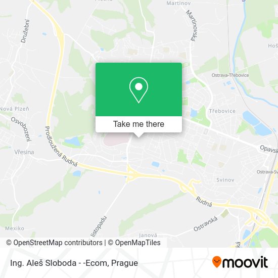Карта Ing. Aleš Sloboda - -Ecom