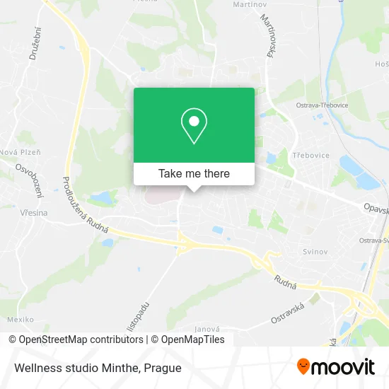 Карта Wellness studio Minthe