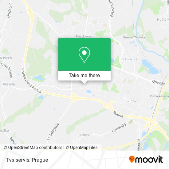 Карта Tvs servis
