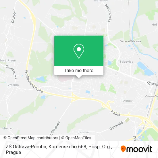 ZŠ Ostrava-Poruba, Komenského 668, Přísp. Org. map